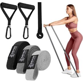 Long Bands for Working Out - Long Resistance Bands for Women Long Workout Bands Long Resistance Bands for Working Out Long Loop Resistance Bands Large Loop Resistance Bands Body Bands for Working Out