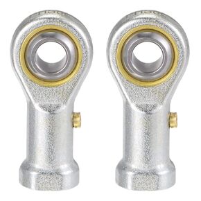 uxcell 2pcs PHS14 Spherical Rod End Bearing 14mm Bore Self-Lubricated Joint Bearing M14x2.0 Left Hand Female Thread Connector