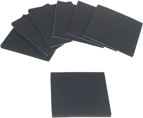 Adhesive Foam Padding 1/8 Inch Thick X 4 Inch Long X 4 Inch Wid,Non-Slip Neoprene Foam Anti Vibration Pads, Closed Cell Foam Sheet (4in X 4in X 1/4in, 10) in Saudi Arabia