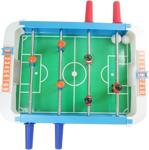 لعبة كرة قدم صغيرة على طاولة كرة القدم مقاس 10.2 بوصة مع حافظة نقاط وكرتين للرياضة والمنافسة الخارجية (لا تحتاج إلى تجميع) in Kuwait