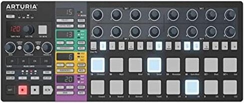 Arturia BeatStep Pro Controller and Sequencer — Aftertouch, Velocity Sensitive, With 2 Independent Melodic Sequencers, Drum Sequencer, 16 Drum Pads, MIDI/CV/Gate I/O and Music Production Software in Kuwait