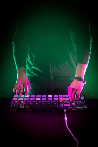 Arturia BeatStep Pro Controller and Sequencer — Aftertouch, Velocity Sensitive, With 2 Independent Melodic Sequencers, Drum Sequencer, 16 Drum Pads, MIDI/CV/Gate I/O and Music Production Software in Kuwait