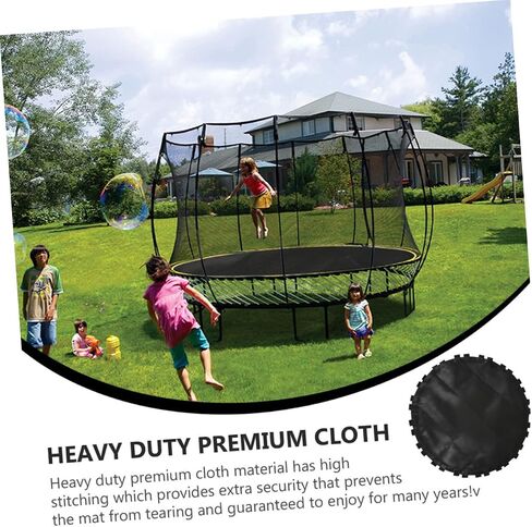 1pc Trampoline Mesh Trampoline Fabric Exercise Trampoline Kid Boomerang Kids Trampoline Round Trampoline Pads Trampoline Bed Mattress Jumping Mat Outdoor Fitness Cloth Accessories in Saudi Arabia