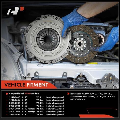 A-Premium Transmission Clutch Kit Set Compatible with Ford F150 1997-2008, F250 1997-1999, F150 Heritage 2004, 4.2L 4.6L, Replace# L07129 in Saudi Arabia