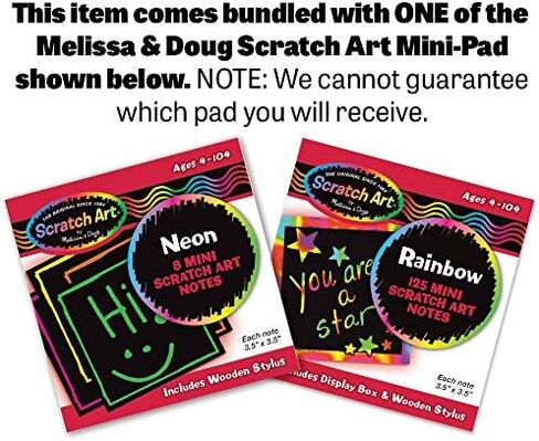 Melissa & Doug Dinosaur Dawn: 24-Piece Floor Puzzle + Free Scratch Art Mini-Pad Bundle [44257] in Saudi Arabia
