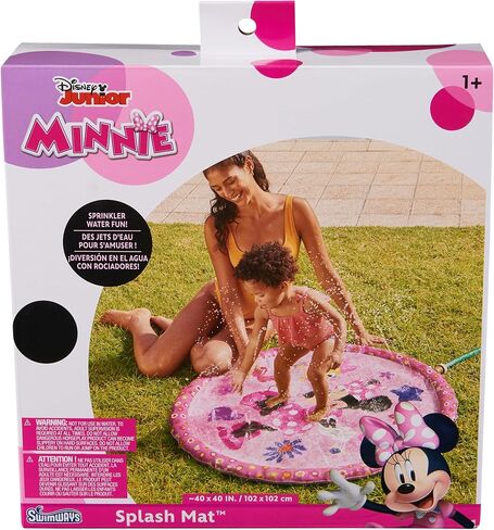 SwimWays Disney Princess Ariel Splash Mat, Kids Splash Pad & Outdoor Toys, Little Mermaid Party Supplies & Water Toys for Kids Aged 1 & Up in Saudi Arabia