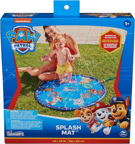 SwimWays Disney Princess Ariel Splash Mat, Kids Splash Pad & Outdoor Toys, Little Mermaid Party Supplies & Water Toys for Kids Aged 1 & Up in Saudi Arabia