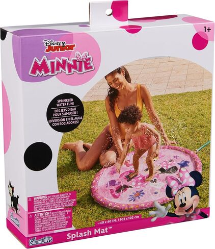 SwimWays Disney Princess Ariel Splash Mat, Kids Splash Pad & Outdoor Toys, Little Mermaid Party Supplies & Water Toys for Kids Aged 1 & Up in Saudi Arabia