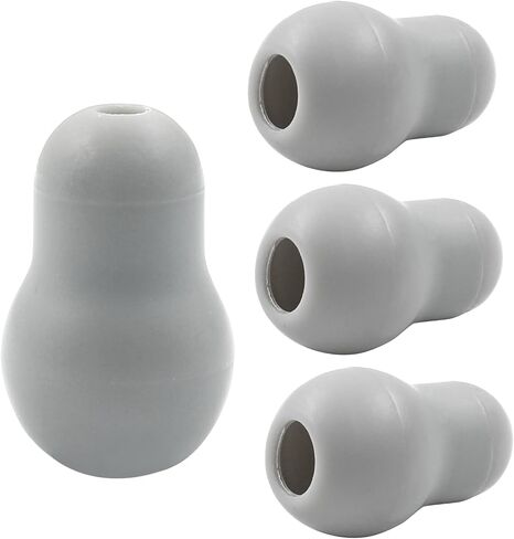 4PCS Stethoscope Ear Tips Replacement Silicone Earbuds, Universal Silicone Earplugs for Stethoscope, Stethoscope Spare Parts, White in Saudi Arabia