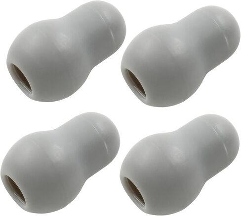 4PCS Stethoscope Ear Tips Replacement Silicone Earbuds, Universal Silicone Earplugs for Stethoscope, Stethoscope Spare Parts, White in Saudi Arabia