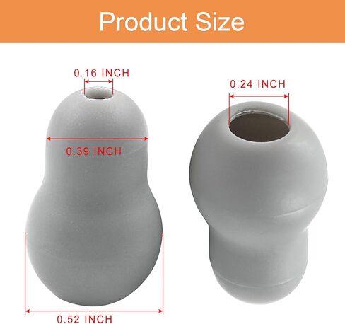 4PCS Stethoscope Ear Tips Replacement Silicone Earbuds, Universal Silicone Earplugs for Stethoscope, Stethoscope Spare Parts, White in Saudi Arabia
