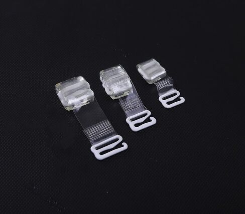 Clear Bra Straps Invisible Adjustable Bra Strap 3 Pair Transparent Bra Clips Non-Slip Shoulder Strap in Saudi Arabia