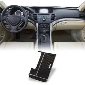 AeroBon TSX Real Carbon Fiber Interior Trim Overlay Compatible with 2009-2014 Acura TSX Sedan 2011-2014 TSX Sport Wagon, 4-Piece Dashboard Panel Trim Cover Set in Saudi Arabia