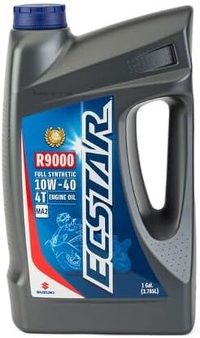 ECSTAR SUZUKI R9000 10W-40 Full Synthetic Engine Oil, 1 Gallon - 990A0-01E40-01G in Saudi Arabia
