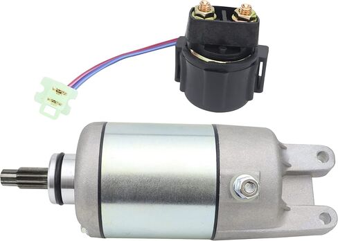 18337 Starter & Relay Compatible with Honda 1988-2000 TRX300 TRX300FW Fourtrax / 1987 TRX250 ATC250ES ATC250SX 31200-HA0-773 128000-4400 SM13213 410-54001 495700 31200-HA6-774 31200-HA6-306 in Saudi Arabia
