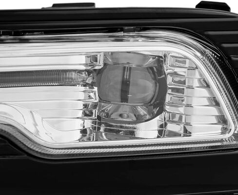 AKKON - Fits 2017 2018 2019 Ford Fusion LED Chrome Fog Lights Driving Lamp Pair w/Wiring Harness Switch Accessories in Saudi Arabia