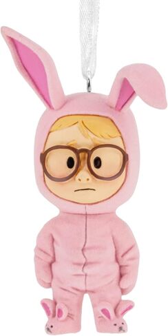Hallmark A Christmas Story Ralphie in Bunny Suit Stylized Christmas Ornament, Christmas Movie Gifts in Saudi Arabia