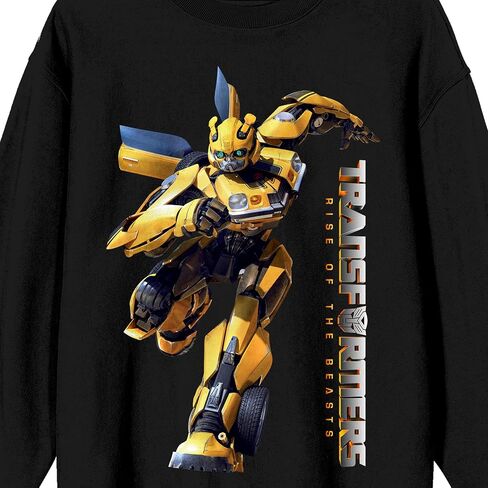 Bioworld Transformers Rise Of The Beasts Deluxe Bumblebee Crew Neck Long Sleeve Adult Tee in Saudi Arabia