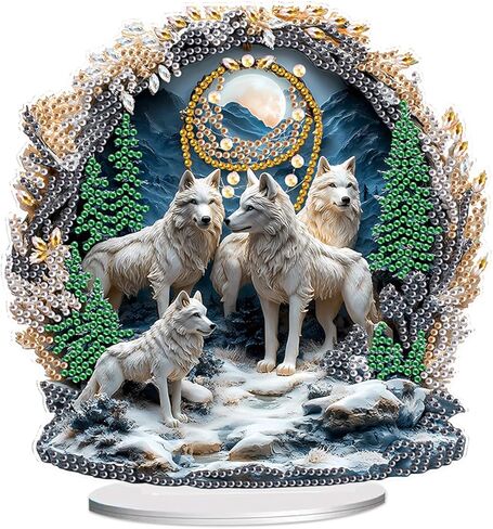 JISHSHAY Diamond Art Tabletop Diamond Art Table Top Decorations Diamond Painting Tabletop Decorations Diamond Painting Desk Ornaments Diamond Painting Desktop Diamond Art Desktop Ornaments Motorbike in Kuwait
