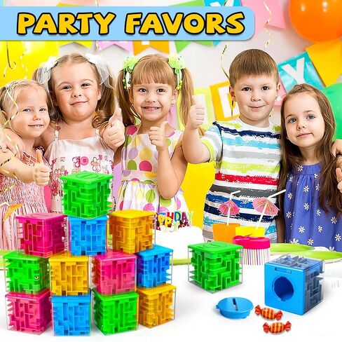 2 Pack Money Puzzle Gift Box, 3D Maze Puzzle Boxs Games Puzzle Toy Gravity Memory Cube Ball Puzzle Educational Toys Gifts for Kids Boys Girls Students Teens Adults,Green and Blue in Saudi Arabia