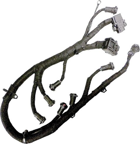 APDTY 133994 FICM Engine Fuel Injector Complete Wire & Pigtail Wiring Harness Fits 6.0L Diesel 2004-2005 Ford Excursion / 2003-2007 F250, F350, F450, F550 (Replaces 5C3Z-9D930-A, 5C3Z9D930A, AP0031) in Saudi Arabia