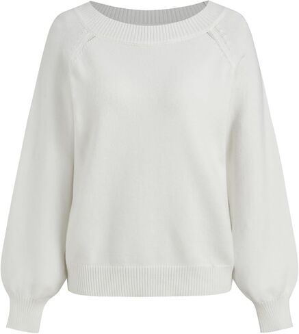 CIDER Women's Fall Sweaters 2025 Casual Long Sleeve Loose Fit One Shoulder Knit Pullovers Pullover Sweaters in Saudi Arabia