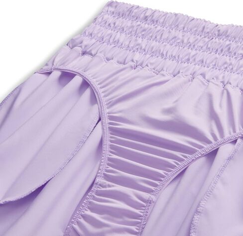 Nike One Women's Dri-FIT Ultra High-Waisted 3" Brief-Lined Shorts (Lilac Bloom, DX6642-512) Size Medium in Saudi Arabia