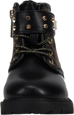 Michael Kors Girl's Madeline Haskell Studs Combat Boot in Saudi Arabia