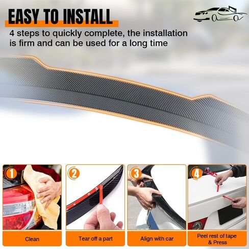 Trunk Spoiler Compatible with 1994-2001 Acura Integra Coupe & Hatchback 2-Door, Type R Style ABS Rear Trunk Tail Lid Spoiler Wing, Unpainted Black in Saudi Arabia