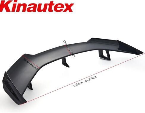 Rear Trunk Spoiler Wing for Chevy Camaro 2016-2023 ZL1 1LE Style LT RS SS Models (Matte Black) in Saudi Arabia