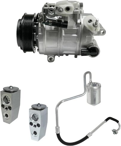 RYC New Automotive Air Conditioning Compressor and Clutch Kit KT E030N (Fits Ford Explorer 3.5L 2013, 2014, 2015, 2016, 2017, 2018, 2019; Fits Ford Police Interceptor Utility 3.5L 2014-2019) in Saudi Arabia