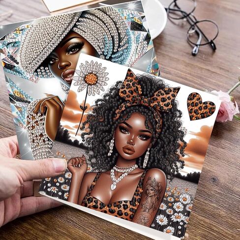 Jishshay 6 PCS Diamond Art Retaing Cards Diamond Painting Cards Mareing Cards Painting Birthday Cards Diamond Art Birthday Cards Diamond Paint in Kuwait