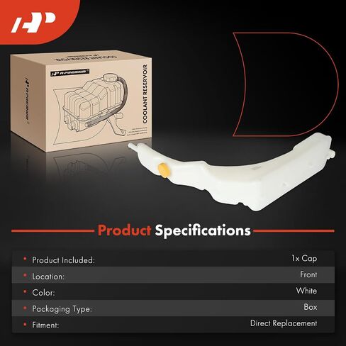 A-Premium Engine Coolant Overflow Recovery Reservoir Tank Compatible with Nissan Urvan 2002-2009, Replaces# 21710VW010 in Saudi Arabia