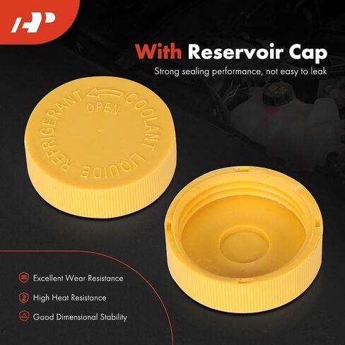A-Premium Engine Coolant Overflow Recovery Reservoir Tank Compatible with Nissan Urvan 2002-2009, Replaces# 21710VW010 in Saudi Arabia