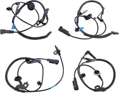 4 x Left&Right&Front&Rear ABS Wheel Speed Sensor Compatible for 2007-2017 OUTLANDER SPORT 4WD 5105064AA 5105065AA 4670A031 4670A032 in Saudi Arabia