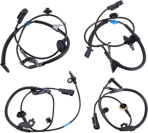 4 x Left&Right&Front&Rear ABS Wheel Speed Sensor Compatible for 2007-2017 OUTLANDER SPORT 4WD 5105064AA 5105065AA 4670A031 4670A032 in Saudi Arabia