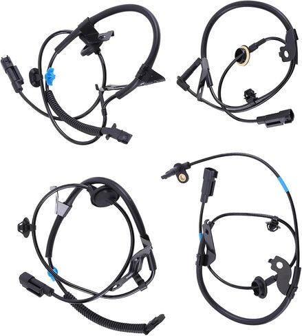 4 x Left&Right&Front&Rear ABS Wheel Speed Sensor Compatible for 2007-2017 OUTLANDER SPORT 4WD 5105064AA 5105065AA 4670A031 4670A032 in Saudi Arabia