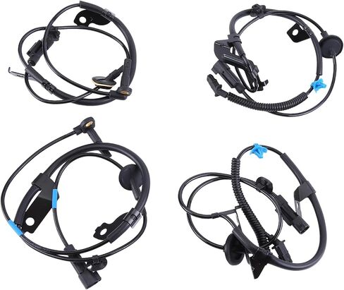 4 x Left&Right&Front&Rear ABS Wheel Speed Sensor Compatible for 2007-2017 OUTLANDER SPORT 4WD 5105064AA 5105065AA 4670A031 4670A032 in Saudi Arabia