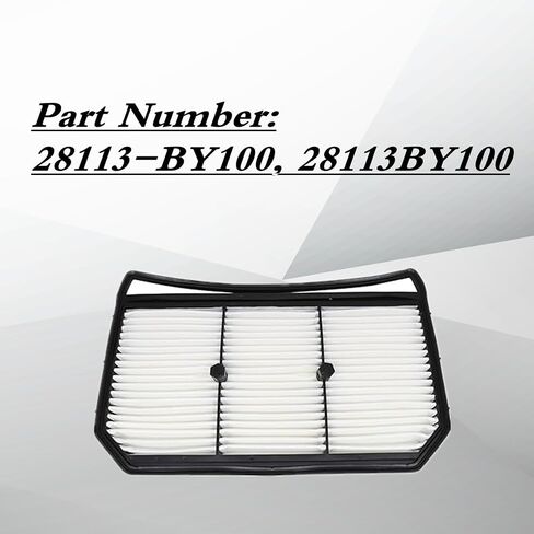 XQSMWF 1.6L Engine Air Filter, Fit for Hyundai Elantra Hybrid 2021 2022 2023 2024 2025 L4 Gas, Replace# 28113BY100 28113-BY100 in Saudi Arabia