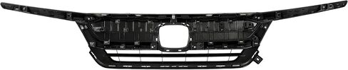 KUAFU Front Grille Grill Compatible with 2019-2022 Honda Pilot Replacement for 71150TG7A50 Painted Bumper Upper Hood Grille Black in Saudi Arabia
