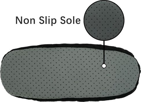 جوارب BenSorts Fuzzy Slipper للنساء، جوارب منزلية غير قابلة للانزلاق مع مقابض هدايا in Saudi Arabia