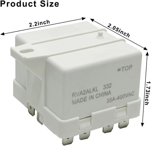 rva2alkl Control Box Well Pump Relay Fit for Franklin 5HP-15HP XL 230V Control Box, Pump Start Relay Replace Part Number 155031110 155031102 305213902 in Saudi Arabia