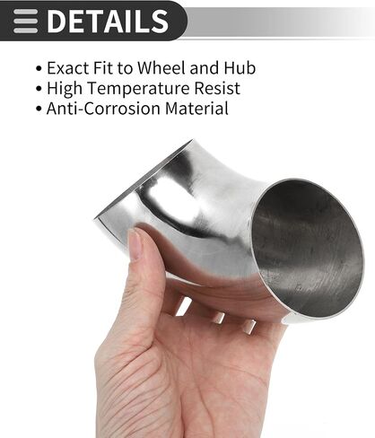 Motoforti 4 Pcs 90 Degree Mandrel Bend Elbow Car Exhaust Pipe Tubing Piping 2.35" Inch OD Thickness 1.2mm/18GA 60x160x1.2mm 201 Stainless Steel 4pcs in Saudi Arabia