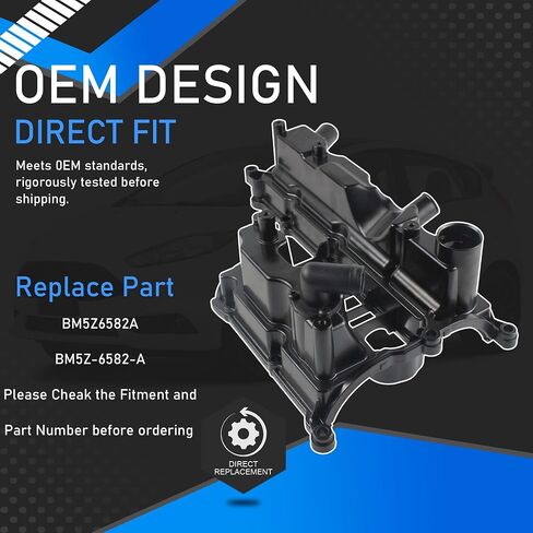 Aluminum Engine Valve Cover with Gasket Compatible with 2013-2019 Ford Escape Fiesta Fusion Transit Connect 1.6L L4 Replaces BM5Z6582A BM5Z-6582-A in Saudi Arabia