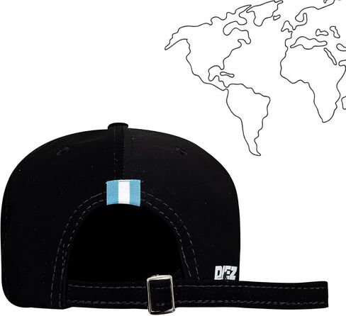 LEGENDARIOS Countries Snapback Cap – Embroidered Flag, Adjustable Fit Multi in Saudi Arabia