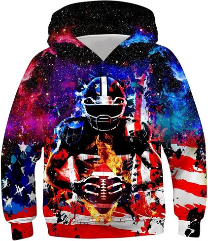 Ahegao Kid Hoodies Boys Sweatshirts for Girls 3D Prints Pullover 6-16 Years in Saudi Arabia