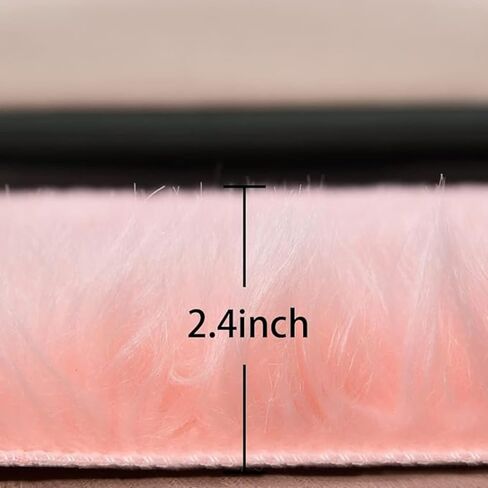 Rectangle 10 x 15 Inches Yueeer Small Product Photo Background & Luxury Photo Props，Area Rugs Fluffy Carpet Mini Small Size，Great for Nail Art, Home Decor，Tabletop Photography, Jewelry (White) in Saudi Arabia