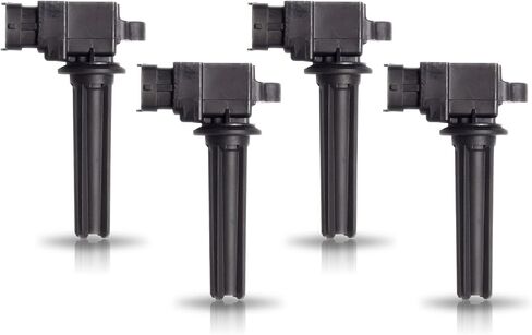 ENA Set of 4 Ignition Coil Pack Compatible with Saab 2003 2004 2005 2006 2007 2008 2009 2010 2011 9-3 2.0L Replacement for UF526 5C1423 E1026 521768 IC606 12787707 48690 in Saudi Arabia