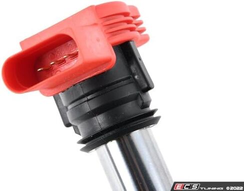 ملفات الإشعال عالية الأداء من ECS - مجموعة من أربعة متوافقة مع Audi A4/A5/A6 Volkswagen Golf، Jetta، Passat (محركات 1.8T / 2.0T) in Saudi Arabia