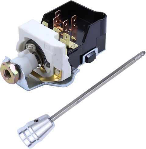 MOTOKU 8 Term Headlight Switch w/Knob Lever for Chevy for Pontiac for GMC for Cadillac for Buick 1965 1966 1967 1968 1969 1970 D1588 in Saudi Arabia
